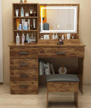 FL Tocador,Tocador de Maquillaje con Luces