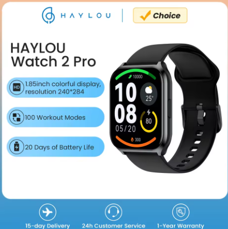 Aliexpress: HAYLOU-reloj inteligente 2 Pro para hombre y mujer