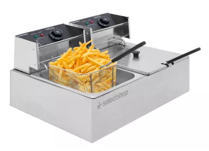 MERCADO LIBRE: Freidora Aceite Eléctrica 12 Lt Industrial