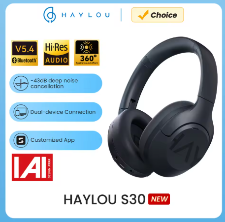 Aliexpress: HAYLOU S30 auriculares inalámbricos Bluetooth 5,4