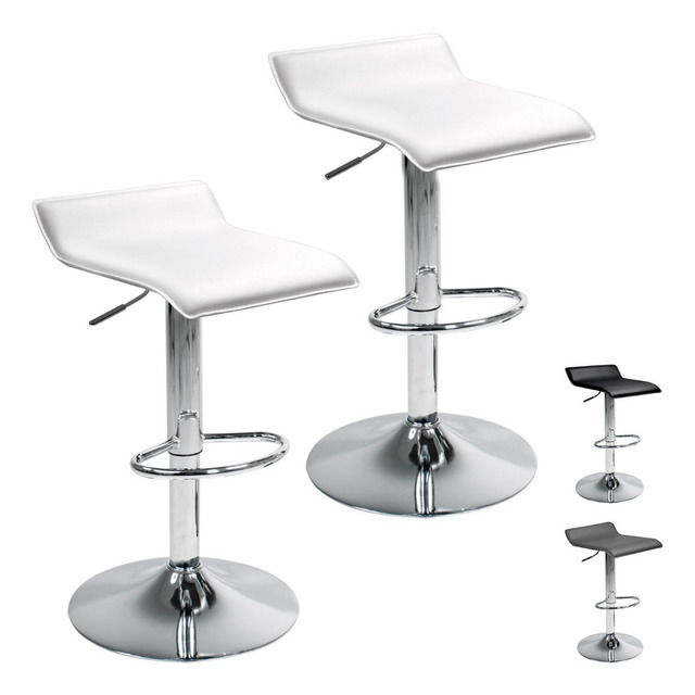 Mercado libre: 2 Bancos Altos Barra Cocina Bar Cantina Cafeteria Desayunado