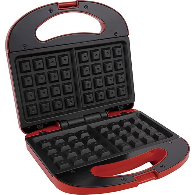 Mercado libre: Sandwichera Parrilla Multifunciones Omeletes Sandwiches Color Rojo