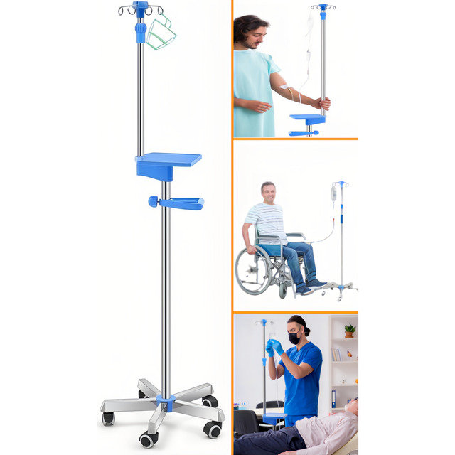 Tripie Porta Suero 5 Apoyos Marca-js.chen