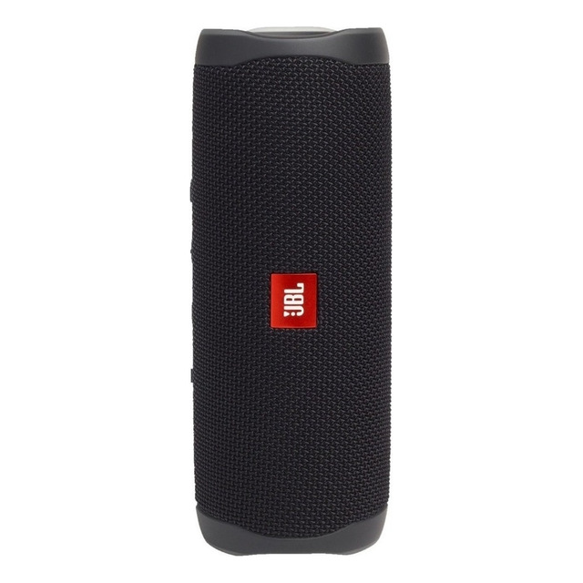 Bocina JBL Flip 5 portátil con bluetooth waterproof black matte