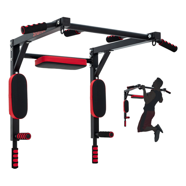 Mercado libre: Barra Gym Multifuncional Uso Rudo 8 En 1 400kgs Ejercicio