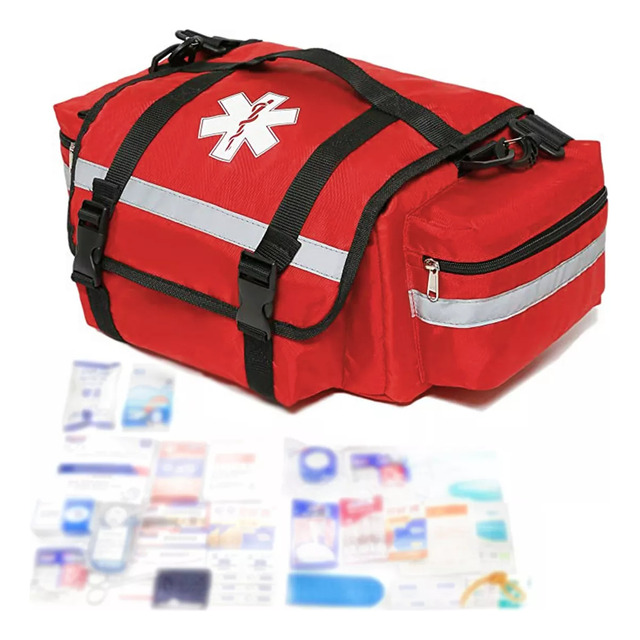 Botiquín Mochila Primeros Auxilios Med Portátil Paramédico