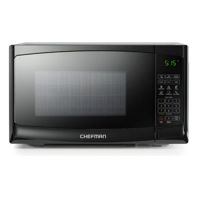 Microondas Chefman RJ55-7-MX negro 0.7 cc 127V