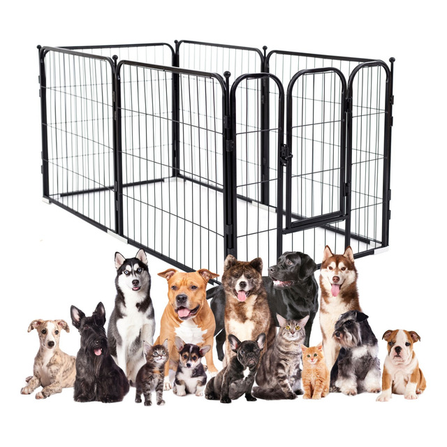 Pets Home Corral Para Mascota Rejas De Plegable Perros120*60
