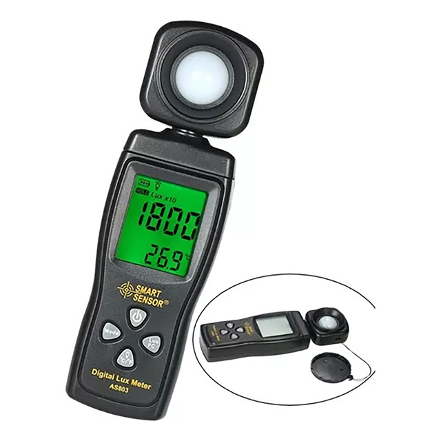 Mercado libre: Luxómetro Medidor De Lux Digital 0-200,000 Lux Iluminancia