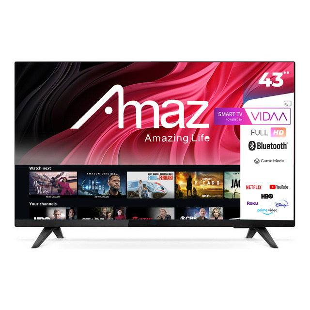 Smart Tv Pantalla Led De 43 Pulgadas Amaz 110v/240v