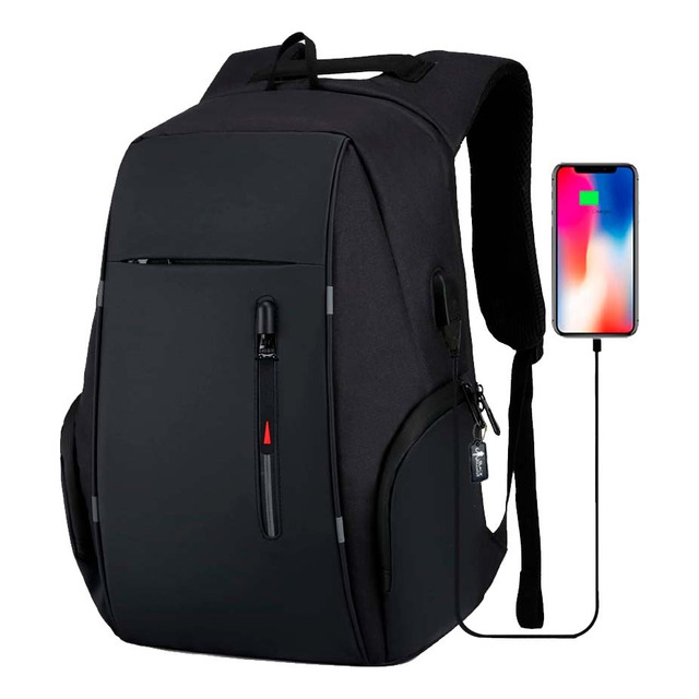 Mochila Urbana Antirrobo Black Mamut Negra 5 L