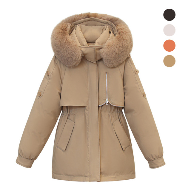 Abrigo De Invierno Para Mujer Abrigo Con Capucha De Felpa