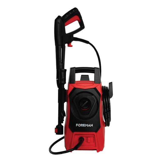 Mercado libre:  Hidrolavadora Eléctrica Alta Presión 1200w 1300 Psi Foreman Color Rojo Frecuencia 60Hz