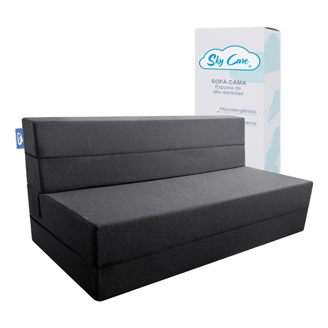 Sofá Cama Sillón Plegable Modular 3 En 1 Colchón Matrimonial