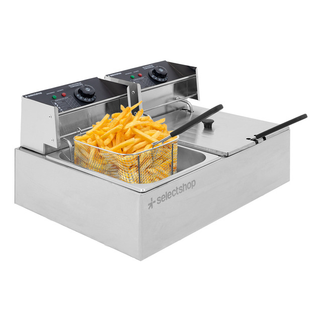 Mercado libre: Freidora Aceite Eléctrica 12 Lt Industrial 2500w Acero Inox
