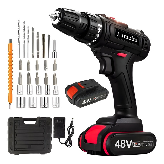 MERCADO LIBRE : Kit Taladro Inalámbricos Desatornillardor Electrico 42v