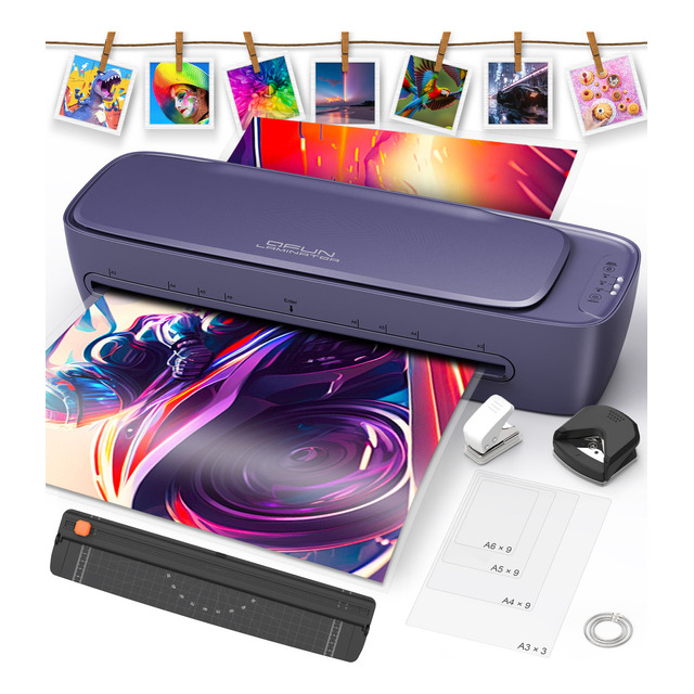 Mercado libre: Laminadora Enmicadora de 13 pulgadas térmica/frío/foil para tamaño Carta/A4/Oficio/Legal/Tabloide/ A3