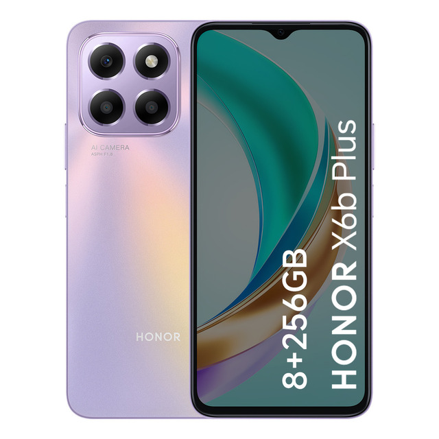 Celular Honor X6b Plus 256 Gb 8gb Ram Morado Estelar