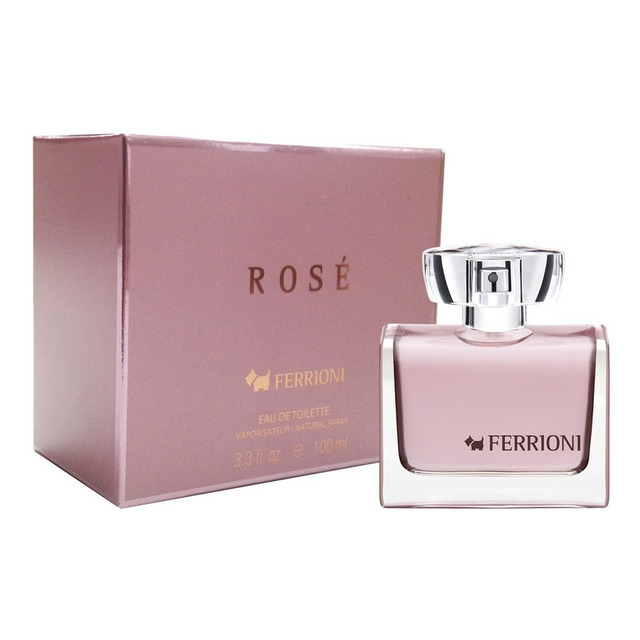 Mercado libre:  Ferrioni Rose 100 Ml Eau De Toilette Spray De Ferrioni