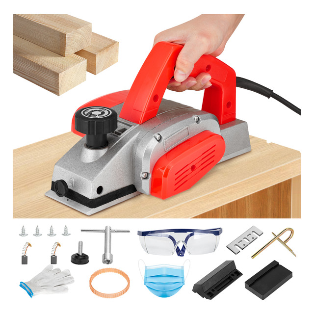 Cepilladora Eléctrica Cepillo Para Madera Aluminio 1500w