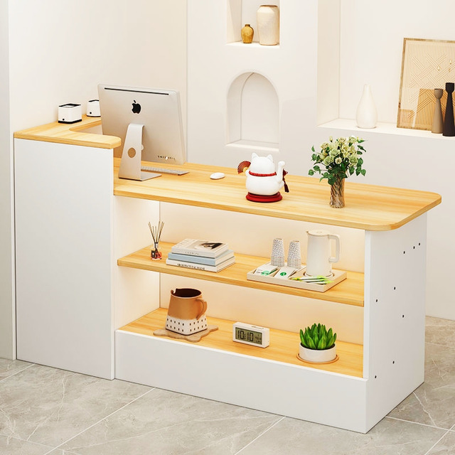 Mercado libre: Escritorio Multifunciona Recepcion Cajera Con Cajon