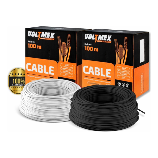 Paquete 2 Cajas Calibre 10 Thw Cca 100m 600 V
