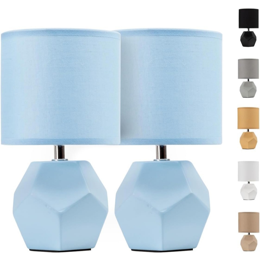 SELECTSHOP Set De 2 Lamparas De Mesa