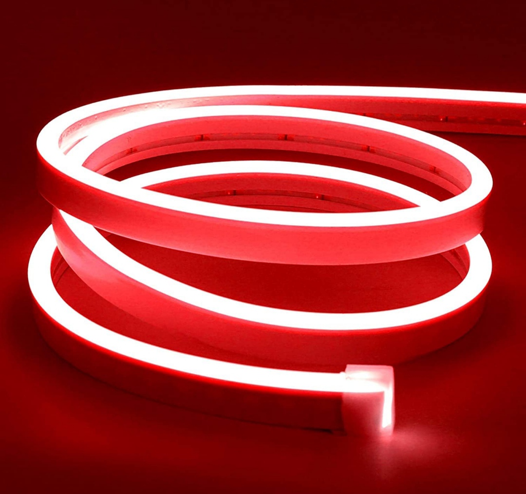 Tira LED Neon Flex 5 Metros 12V Impermeable