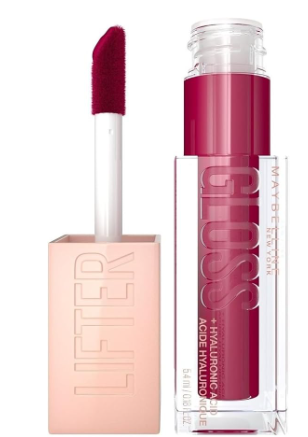 Maybelline Gloss de larga duración con Ácido hialurónico,