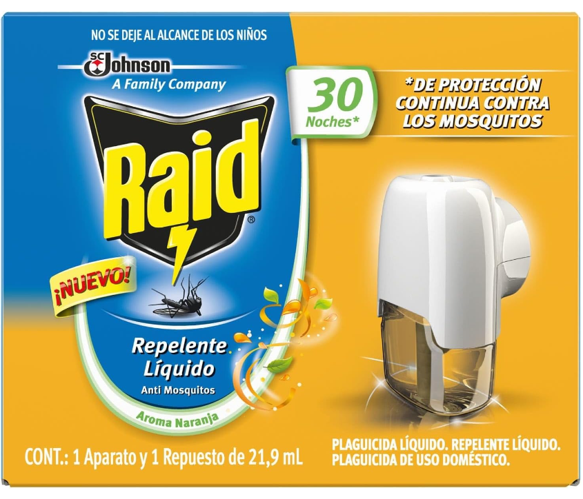 Raid Repelente Líquido
