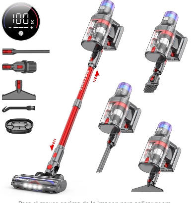 Vistefly Aspiradora Inalámbrica V15 Pro MAX