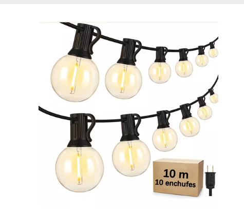 Guirnalda De Luces 10+2