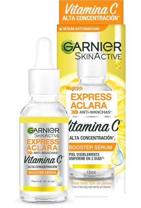Garnier Skin Active Express Aclara Serum Anti Manchas con Vitamina C 15ml