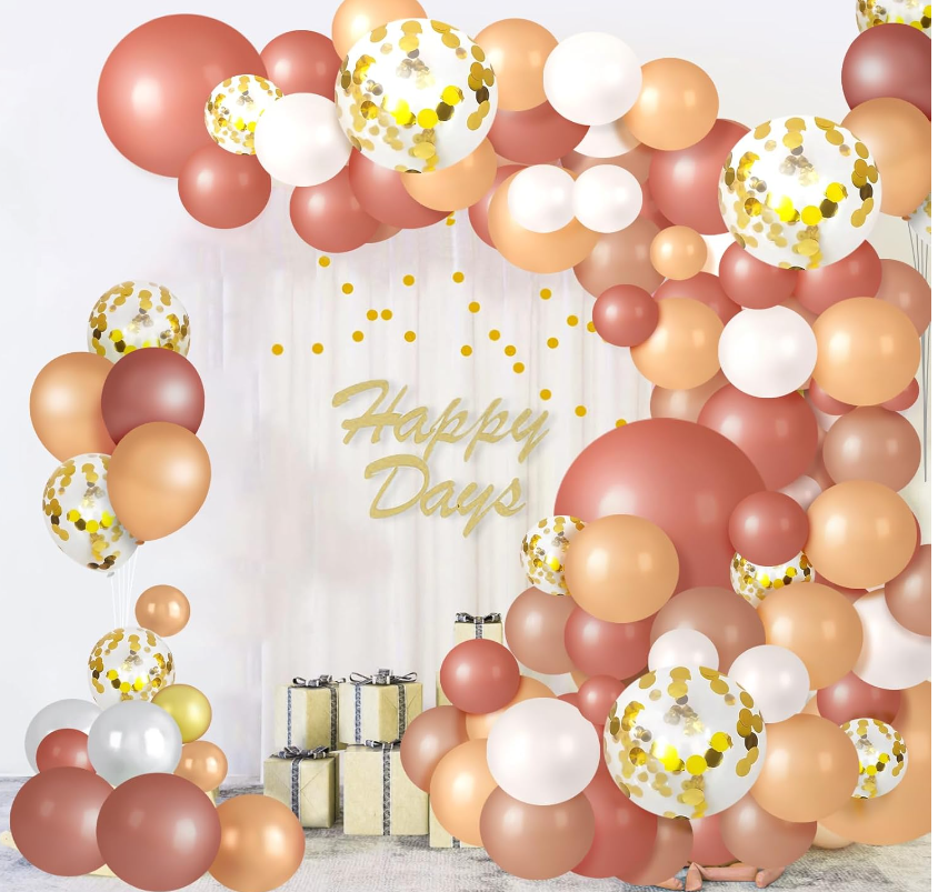 Juego de Globos para Decoraciones de Fiesta, 137 Piezas Globos