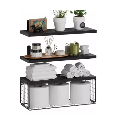 Estantes Flotantes Modernas Con Canast