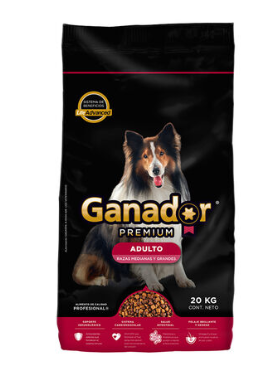 Alimento para perro Ganador 20 Kg