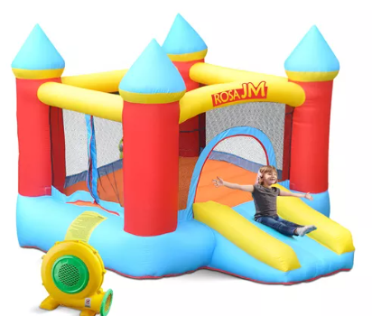 Trampolín Brincolin Infantil Castillo Bomba