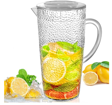 Jarra de 2 cuartos con tapa