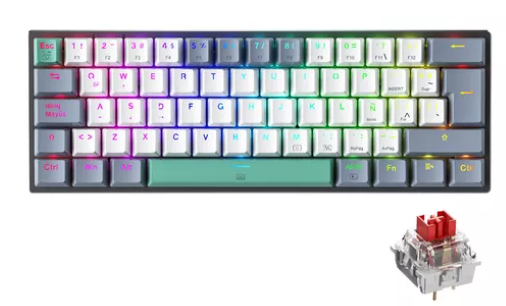 Teclado Mecánico 60% Gamer
