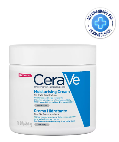 Crema Hidratate CeraVe Para Piel Seca a Muy Seca
