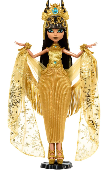 Monster High Muñeca de Colección Howliday Winter Cleo