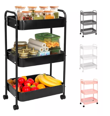 Carrito Organizador De Metal