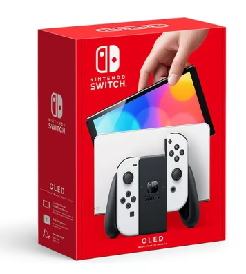 Consola Nintendo Switch Oled Blanco 64gb 4gb Ram Portátil