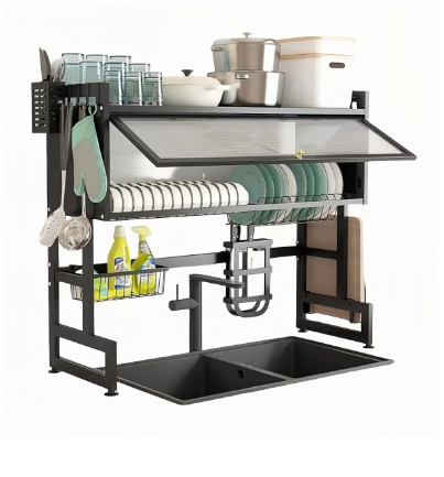 Escurridor de trastes con puerta