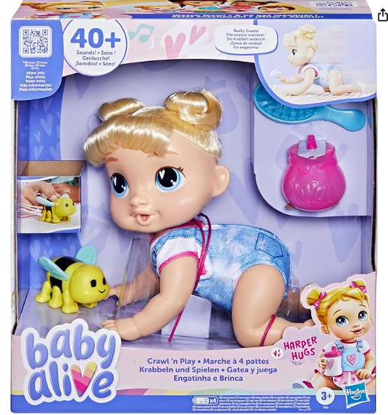 Baby Alive, Harper Hugs Gatea y Juega