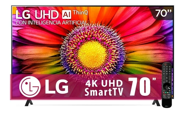 TV LG 70 Pulgadas Ultra HD 4K 70ur8750psa