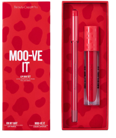 Kit Labial Mate Beauty Creations Availabilippy + Delineador