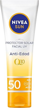 NIVEA SUN Protector Solar Facial Anti-edad