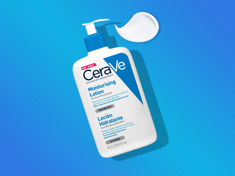 CeraVe Loción Hidratante de Rostro y Cuerpo para Piel Seca