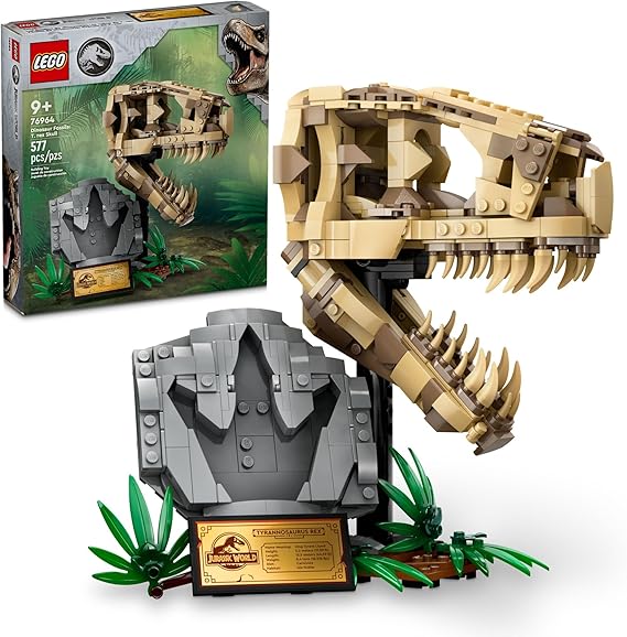 LEGO Jurassic World Fósiles de Dinosaurio: Cráneo de T. Rex